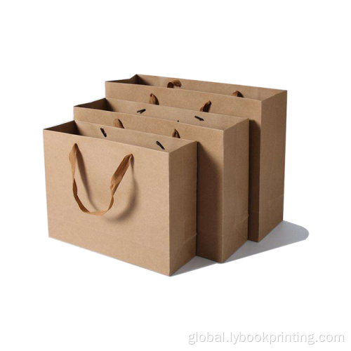 Packaging Bag Wholesale Paper Bag Handle Paper Bag Printing Factory